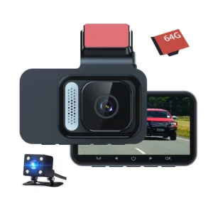 กล้องติดรถยนต์ WIFI X3 ราคาประหยัด บันทึกภาพแบบ 2 ช่องสัญญาณ 4K Full HD